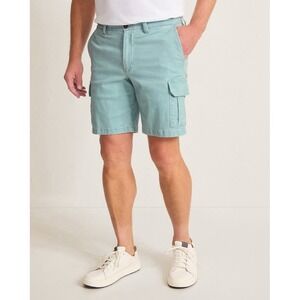 Tommy Bahama Cabo Coast Cargo Shorts Men's Size 38 NWT Blue Green